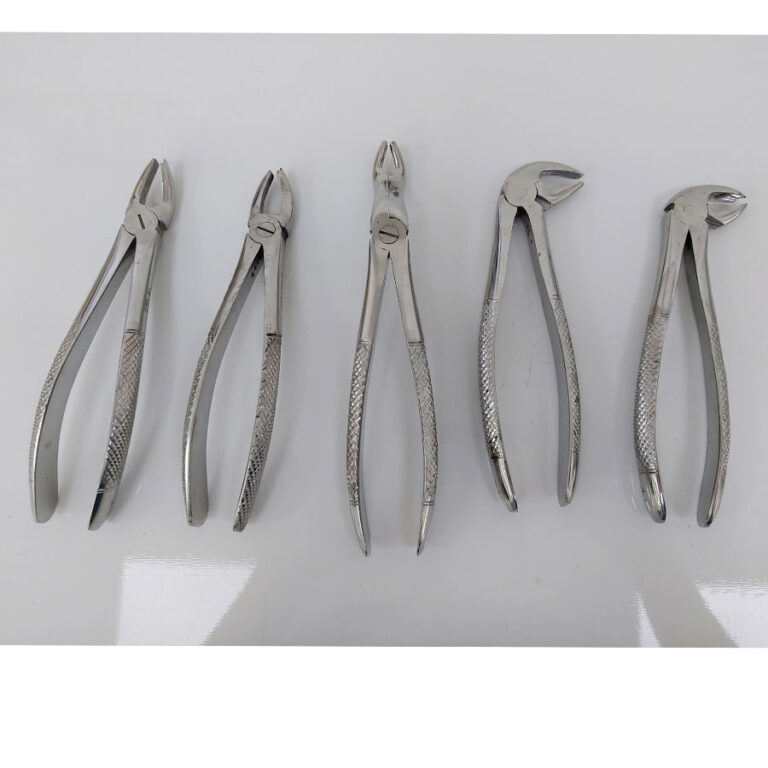 Bộ Dụng cụ Kềm nhổ răng - Kìm nhổ răng hàm trên, hàm dưới